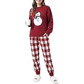 DAVID ARCHY Fleece Pajamas for Women Warm Fuzzy Winter Cozy Soft Comfy Long Sleeve 2 Peices Pj Sets Sleepwear Loungewear