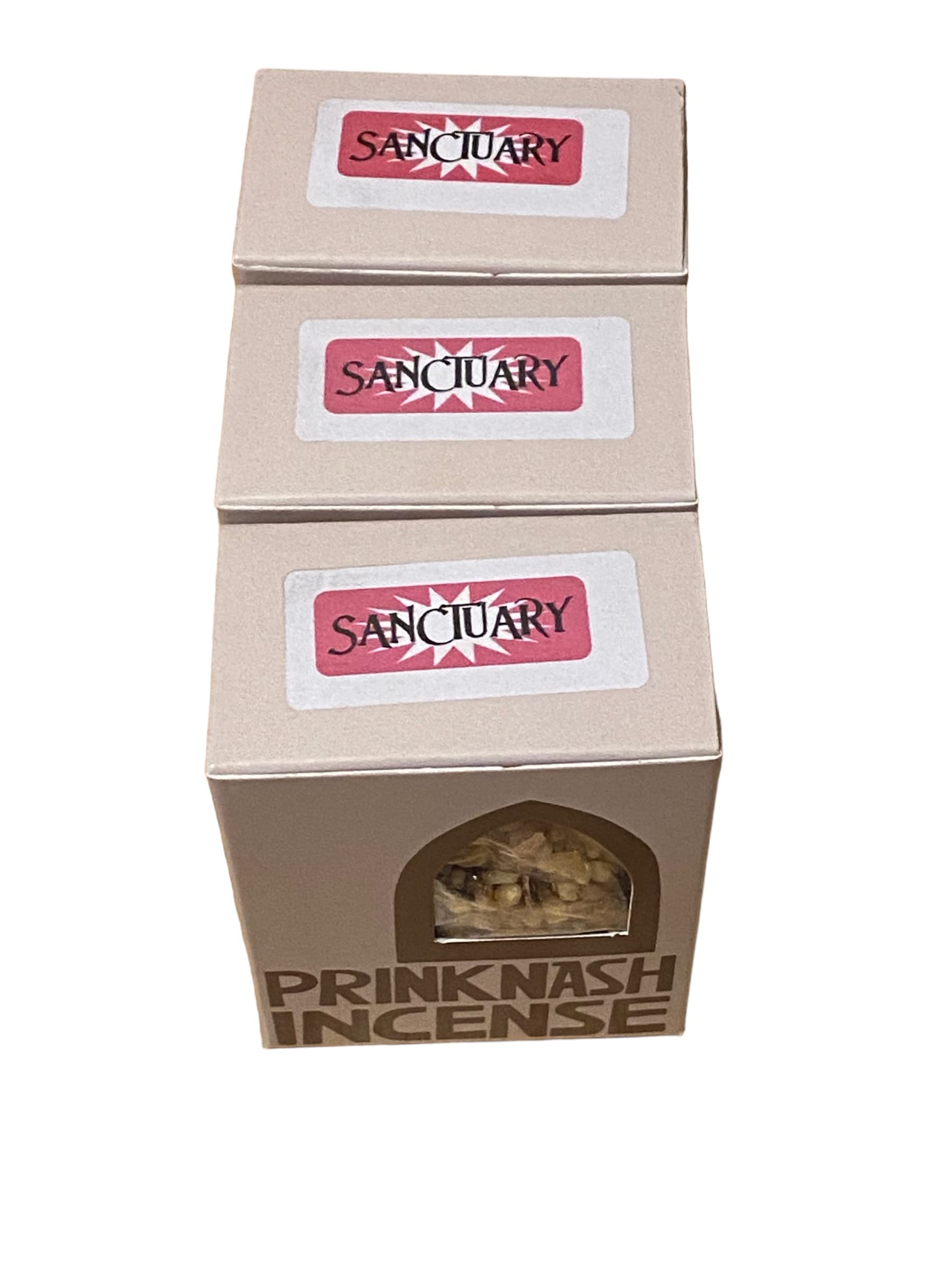 3 x 50g Prinknash Abbey Sanctuary Church Incense Resin Granules + Charcoal Disks