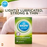 exure 84pk Ultra Thin Ribbed & Flavoured Condoms for Men view 4
