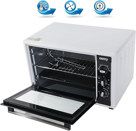 Camry CR-6007 - Horno de Sobremesa de Convección, Grande, 45 ...