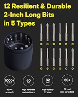 HOTO Electric Screwdriver Rechargeable 3.6V USB-C 12 Bit Set 1500mAh view 7