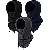 Syhood Winter Fleece Balaclava Ski Mask Balaclava Face Mask Cold Weather Men Tactical Heavyweight
