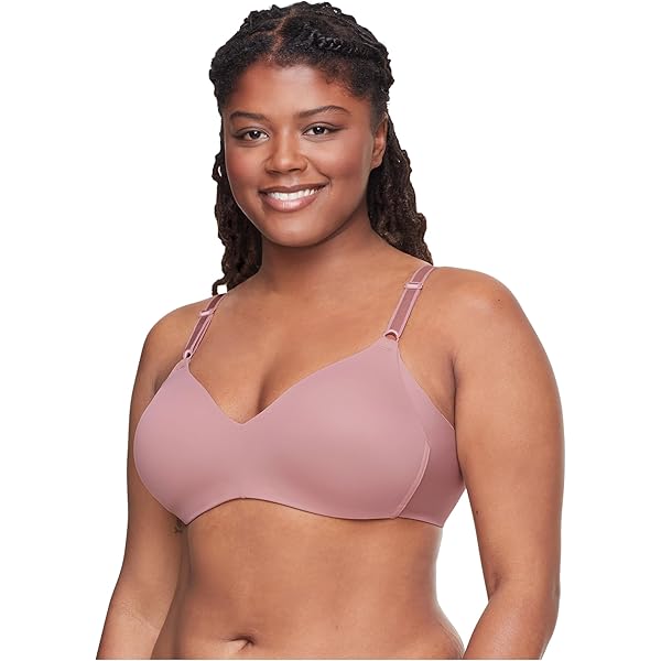 Olga Women's Easy Does It No Bulge Bra, Lilac at Amazon Women's