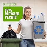 EcoBag 50 Pack Refuse Sacks 30 Micron 100L Recyclable Leak Resistant view 5