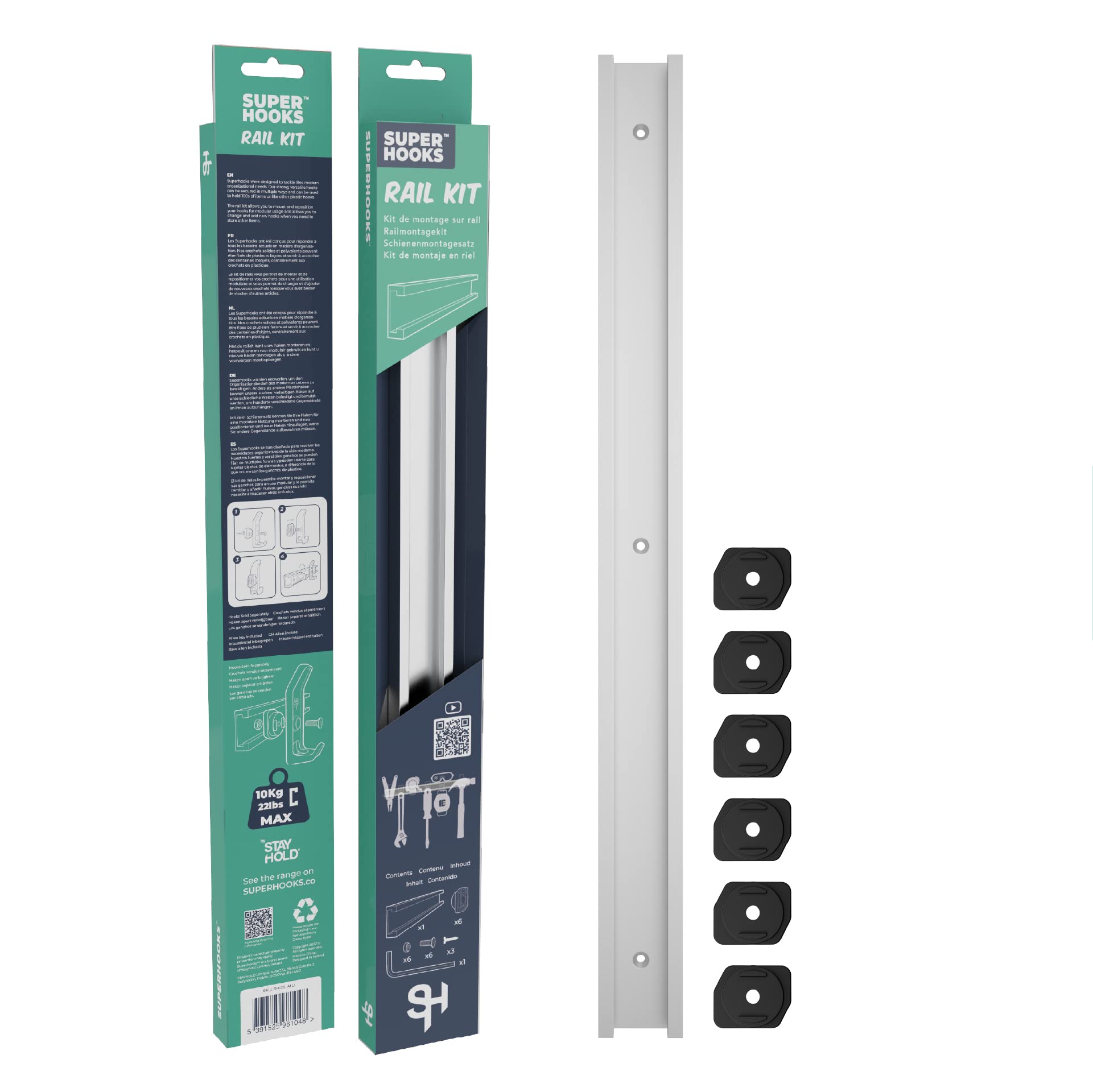 Superhooks™ Rail Attachment kit