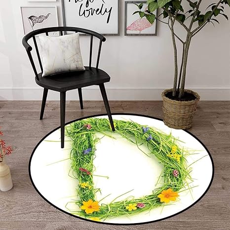 Amazon Com Circle Mat For Boys Room Round Indoor Floor Mat