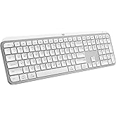 Logitech MX Keys S Wireless Keyboard, Low Profile, Fluid Precise Quiet Typing, Programmable Keys, Backlighting, Bluetooth, US