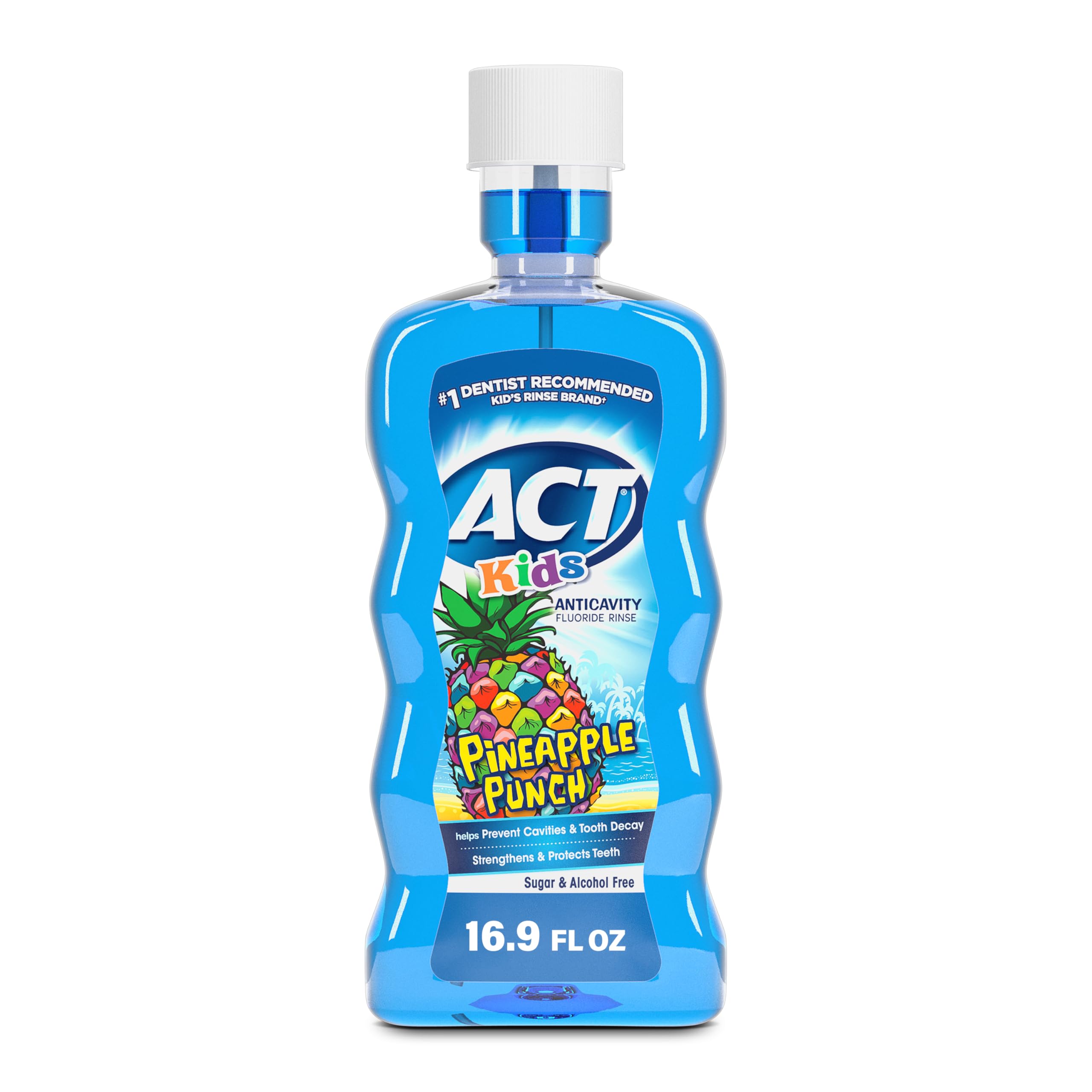 ACT Anticavity Fluoride Mouthwash, Triple Action Mint