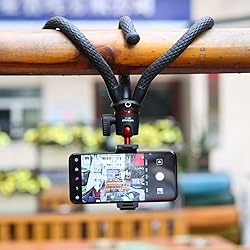 ULANZI Camera Tripod, Mini Flexible Stand w Hidden