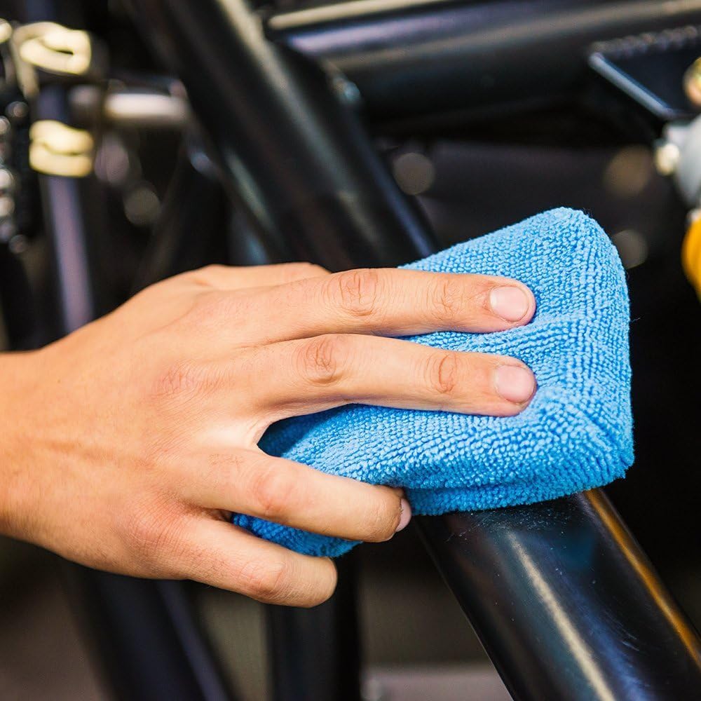 Detailer's Garage MIC_292_08 Premium Grade Microfiber Applicators, Blue (Pack of 8): Automotive