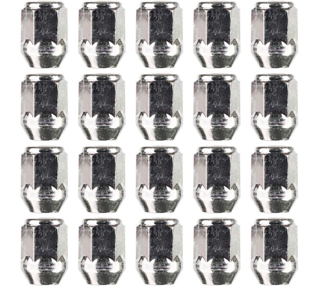 Ellis Excellence Set of 20 M14 x 1.5, 21mm Hex Alloy Wheel Nuts, Compatible with Chrysler 300C, Ford S Max, Galaxy & More