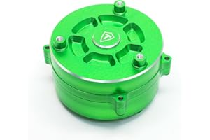 TREAL Promoto-MX Flywheel Housing Aluminum 7075 CNC Machined Upgrades for LOSI 1:4 Promoto-MX Motorcycle Dirt Bike(Green)