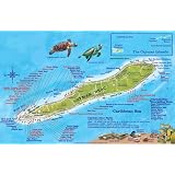 Grand Cayman Island Dive Map &amp; Reef Creatures Guide Franko Maps ...