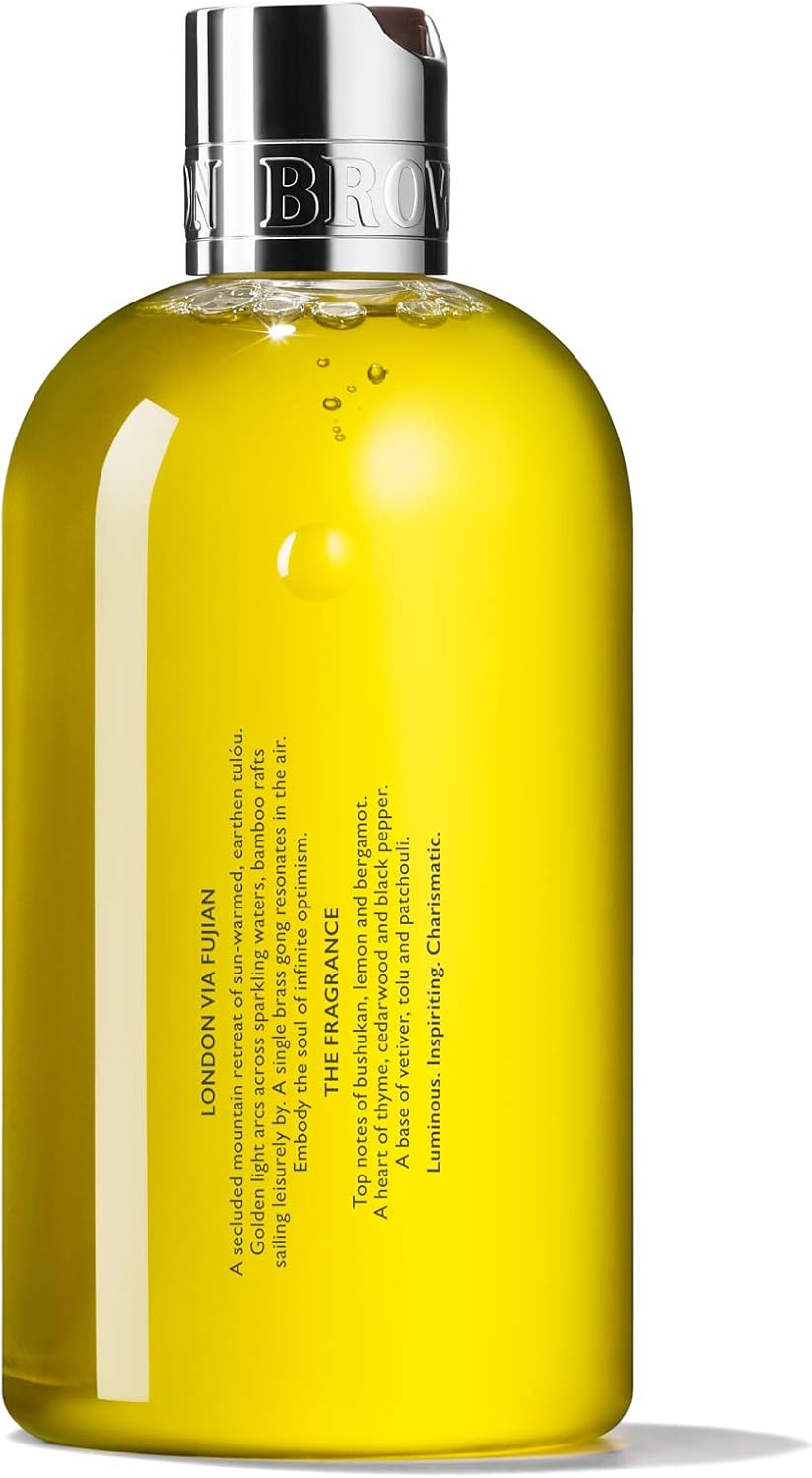 Molton Brown Bushukan Bath & Shower Gel, orange, 300 ml (Pack of 1) - Image 4