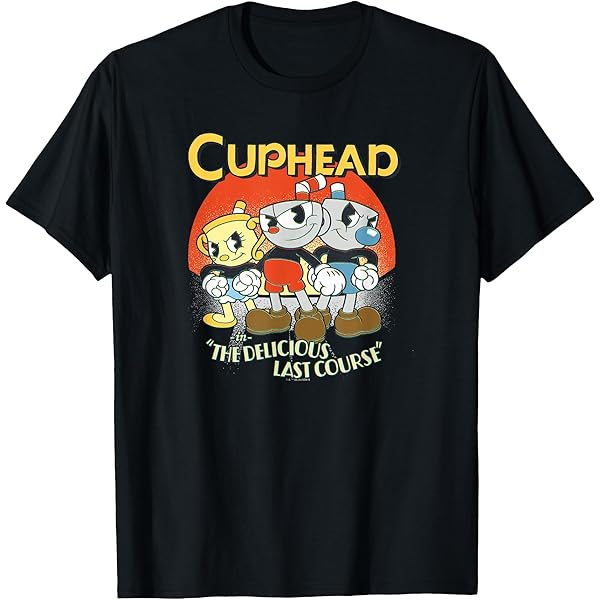 Amazon.com: Cuphead Show! Ms. Chalice Turn up The Charm T-Shirt