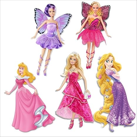 barbie doll cut outs