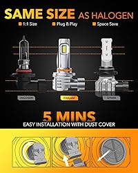 OXILAM Bulbs, 9005 H-B-3 Fog Light Bulbs