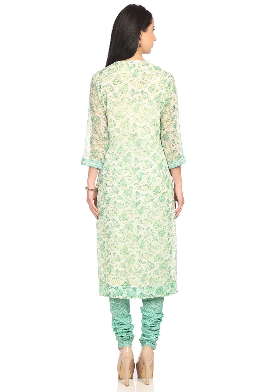 biba women's straight salwar suit