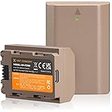 K&F Concept 2 Pack NP-FZ100 Battery, Replacement Battery with Type C Fast Charging for Sony A7iii A7Riii A7RIV A9 A6600 A6700