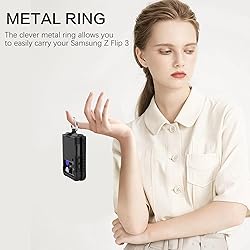 GUAGUA Compatible with Samsung Galaxy Z Flip 3 Case