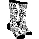 Yilad Novelty Crew Socks Casual Socks Mid Calf Socks For Women Men