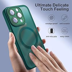ROYBENS for iPhone 15 Matte Clear Case Compatible