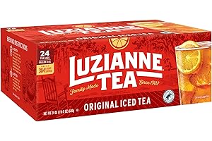 Luzianne Unsweetened Iced Tea Bags, Gallon Size, 24ct Box (Pack of 1)