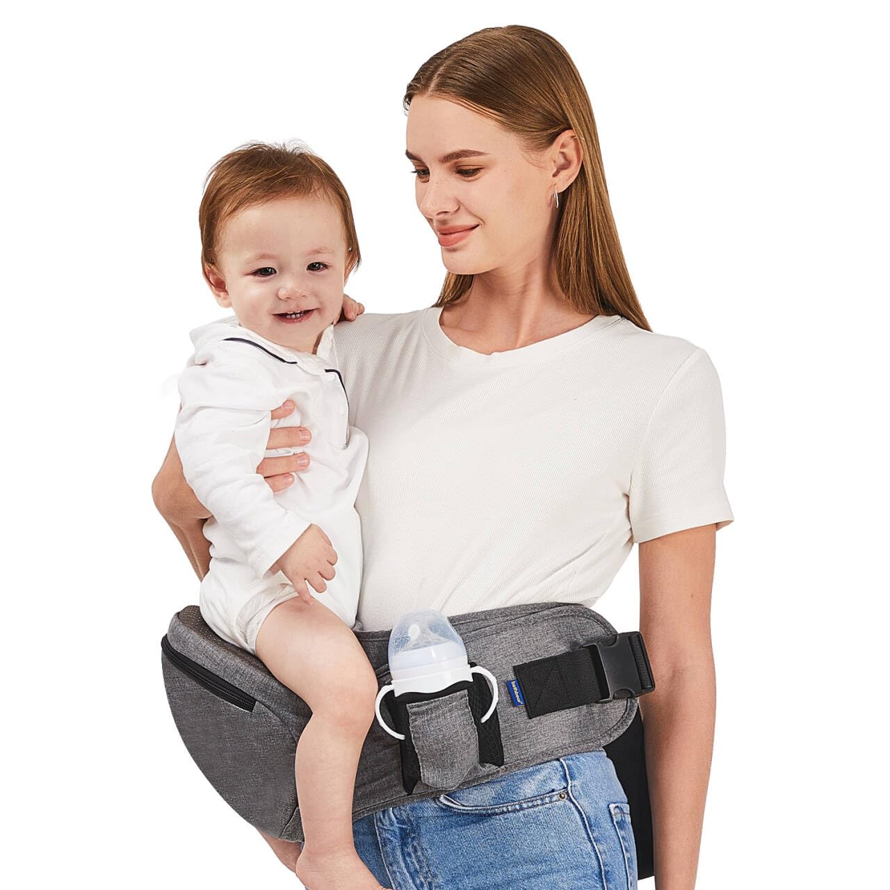 Photo 1 of **** 2 PK **** CBaby Hip Carrier,Ergonomic,Baby Carrier with Hip Seat,Adjustable Waistband with Multiple Pockets,Infant Carrier for Newborns & Toddlers(Gray)