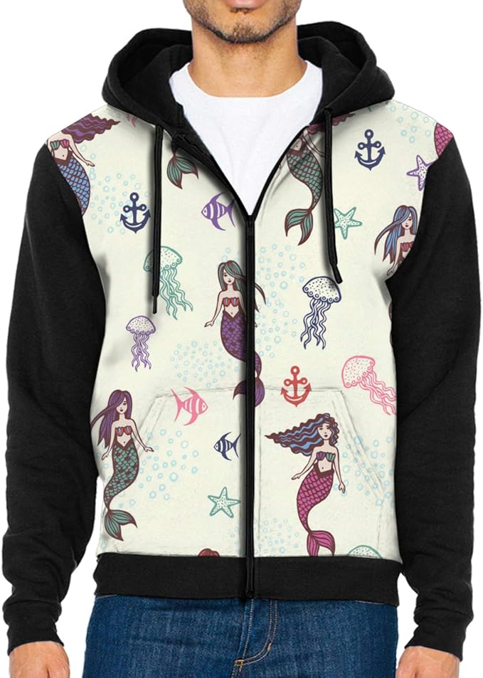 little mermaid hoodie for adults