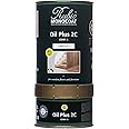 Rubio Monocoat Wood Stain & Finish 650 ft² - Mist 5% | Oil Plus 2C | Quick-Dry, Eco-Friendly Linseed Wood Oil for Indoor Use, Includes Accelerator (Part B) | Protector | 1.3 L