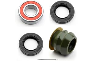 NEIVILU Steering Stem Shaft Bushing Bearing Seal For Honda FourTrax 300 FourTrax Rancher 350 FourTrax Rancher 400 FourTrax Foreman 400 FourTrax Foreman 450 53221-HC4-004 91258-HB3-003 96150-60041-10