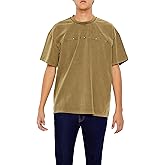 Forever 21 Mens Studded Washed Oversized Tee