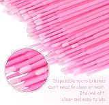 G2PLUS 200Pcs Microbrush Applicators Eyelash Extension Cleaning Tool view 4