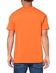 BOSS Regular Fit Short Sleeve Beach T-Shirt, Papaya