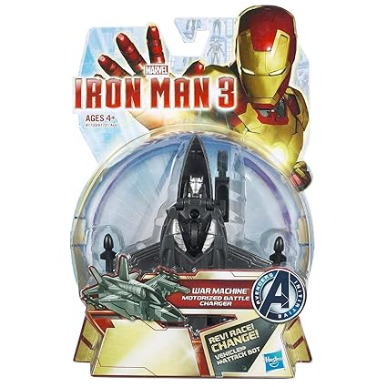 Amazoncom Marvel Iron Man 3 War Machine Motorized Battle