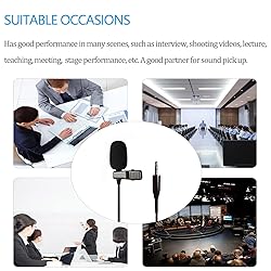 Sujeetec Pro Lavalier Microphone Lapel Microphone