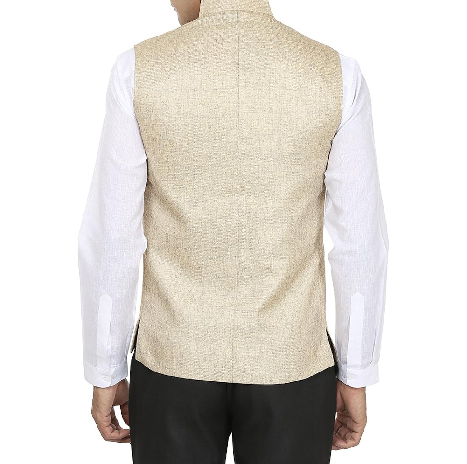 wintage men's rayon waistcoat (multicolour)