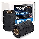 Waxed Twine Lacing Cord 160 LBS Tensile Strength