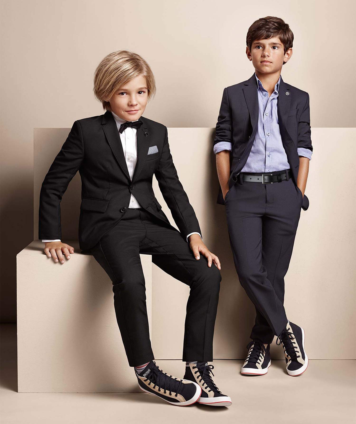 Black Leather Belts for Boys BALTEUS Designer Western Children Big Kids Belt (Fit Waist 16-20 Inches)