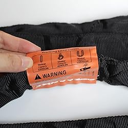 2-Pack Black Spanset Endless Round Sling, Heavy