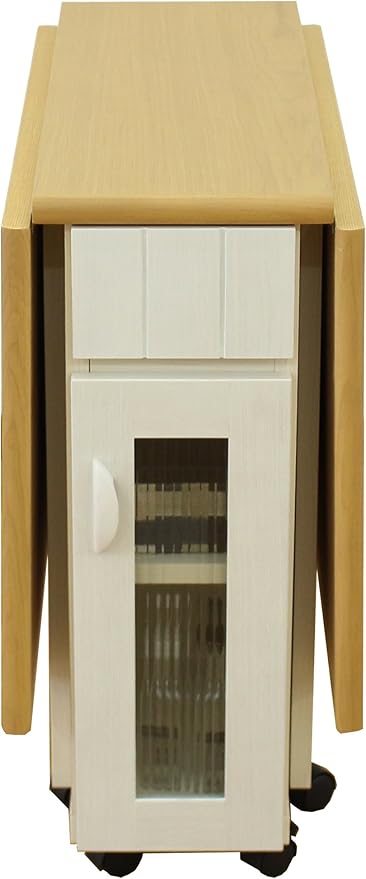 Amazon 大川家具 関家具 Tバタカウンターテーブル 幅125cm ナチュラル ホワイト 2430 カウンターテーブル オンライン通販