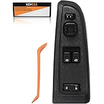 Autoverve Front Driver Side Master Power Door Window Control Switch Assembly Fit Chevy Chevrolet Silverado Gmc Sierra 1500 2500 2500HD 3500 2003 2004 2005 2006 2007 Replaces 15883322 DWS-248 DWS248 - View #8