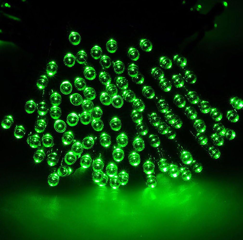 55ft 17M 100 LED Solar Powered Fairy String Lights, KEEDA® Waterproof Christmas Lights for Homes, Christmas, Xmas, Wedding, Party, Garden, Patio , Holiday, Indoor, Outdoor Decorations (Green) - Image 4