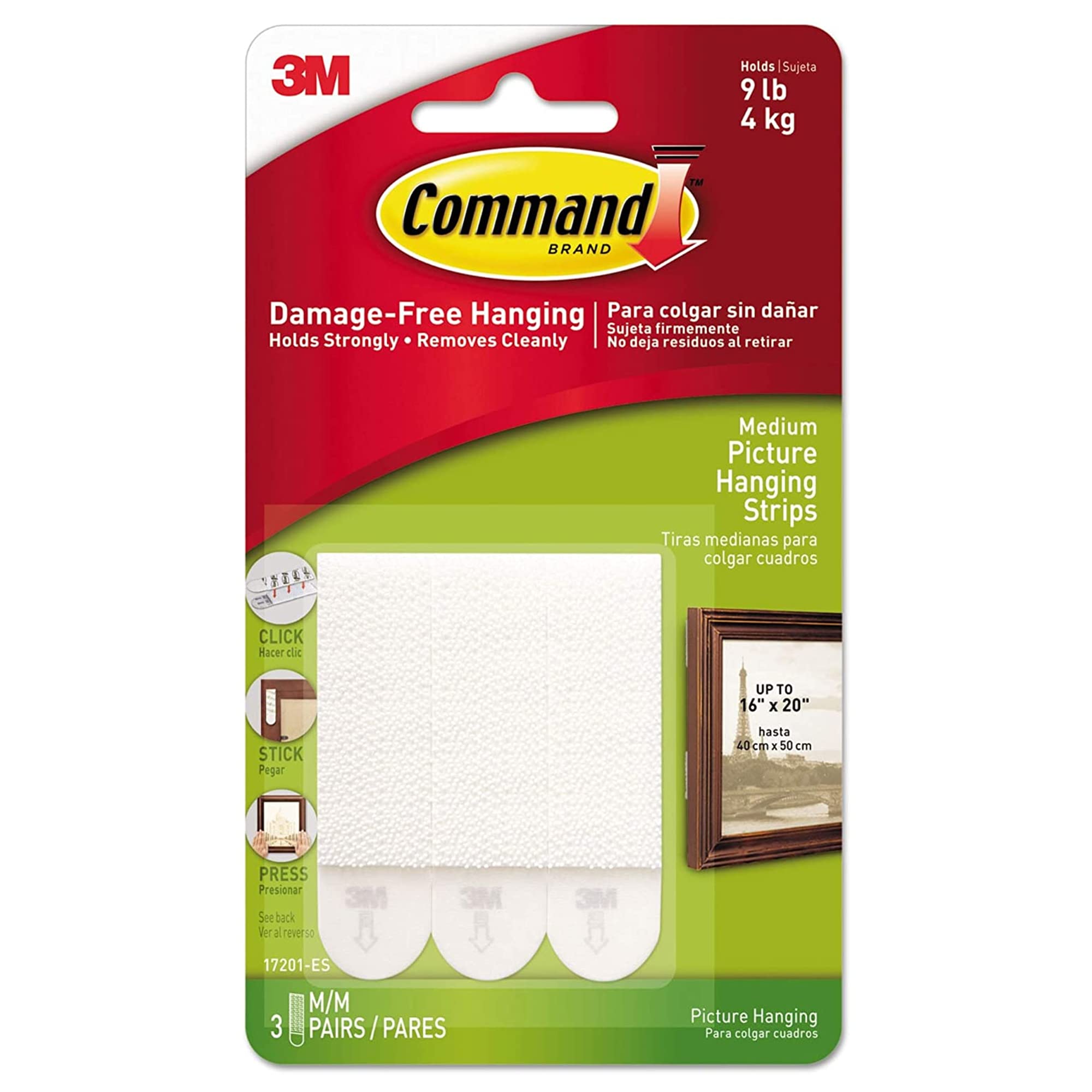 Command Medium Picture Hanging Strips 17201-ES