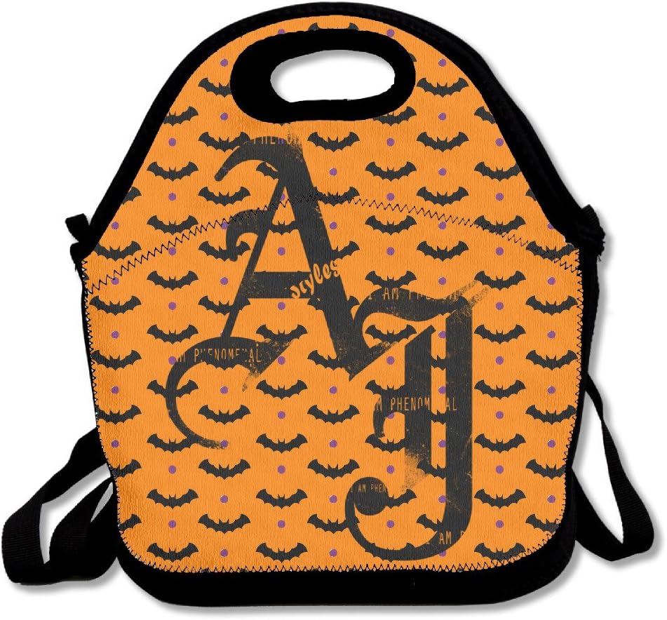 NaDeShop AJ Styles Logo Wrestling Lunch Bag Tote