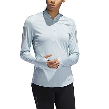 adidas Damen Own The Run Zip Longsleeve