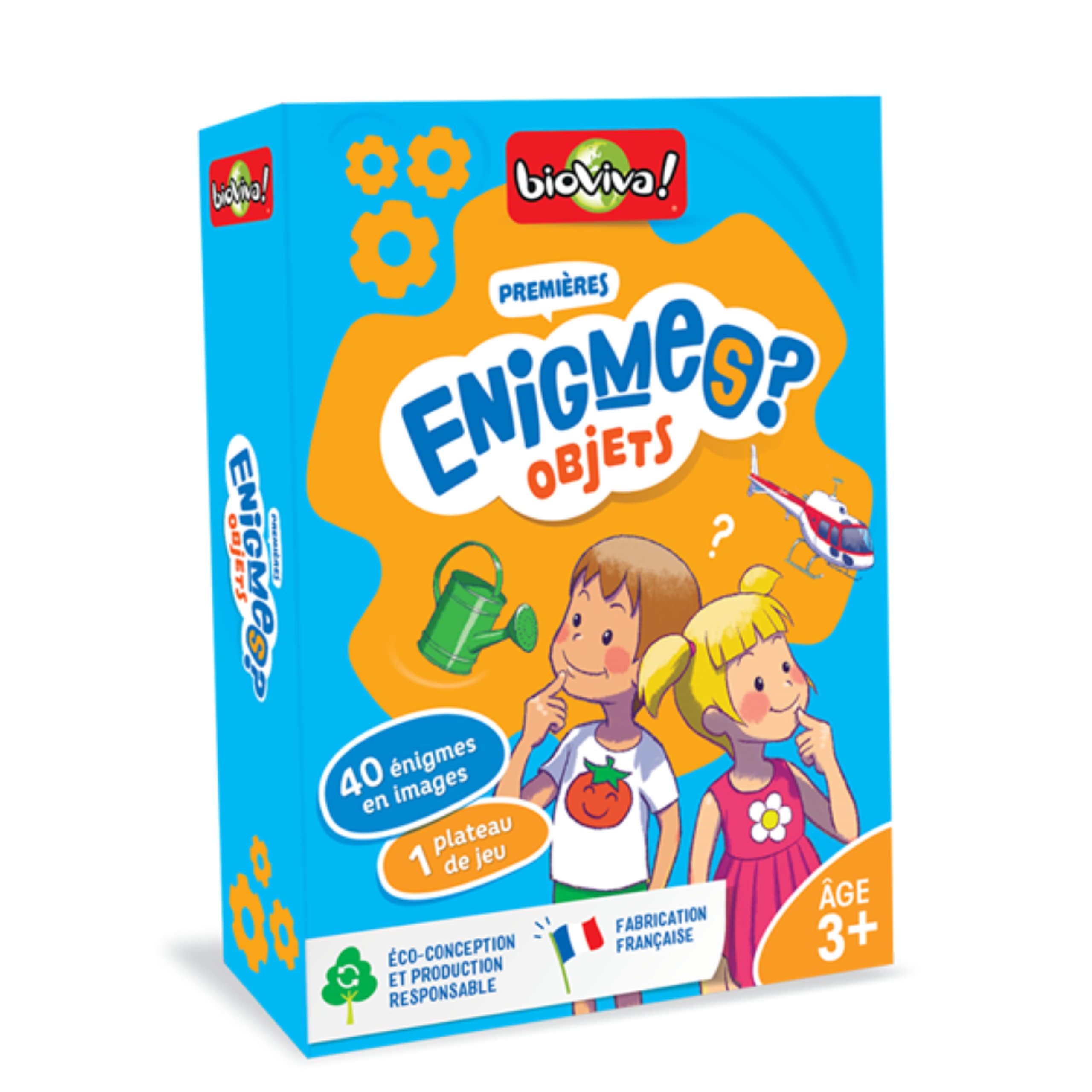 Bioviva Riddles Enigmas- My First Objects Card Game