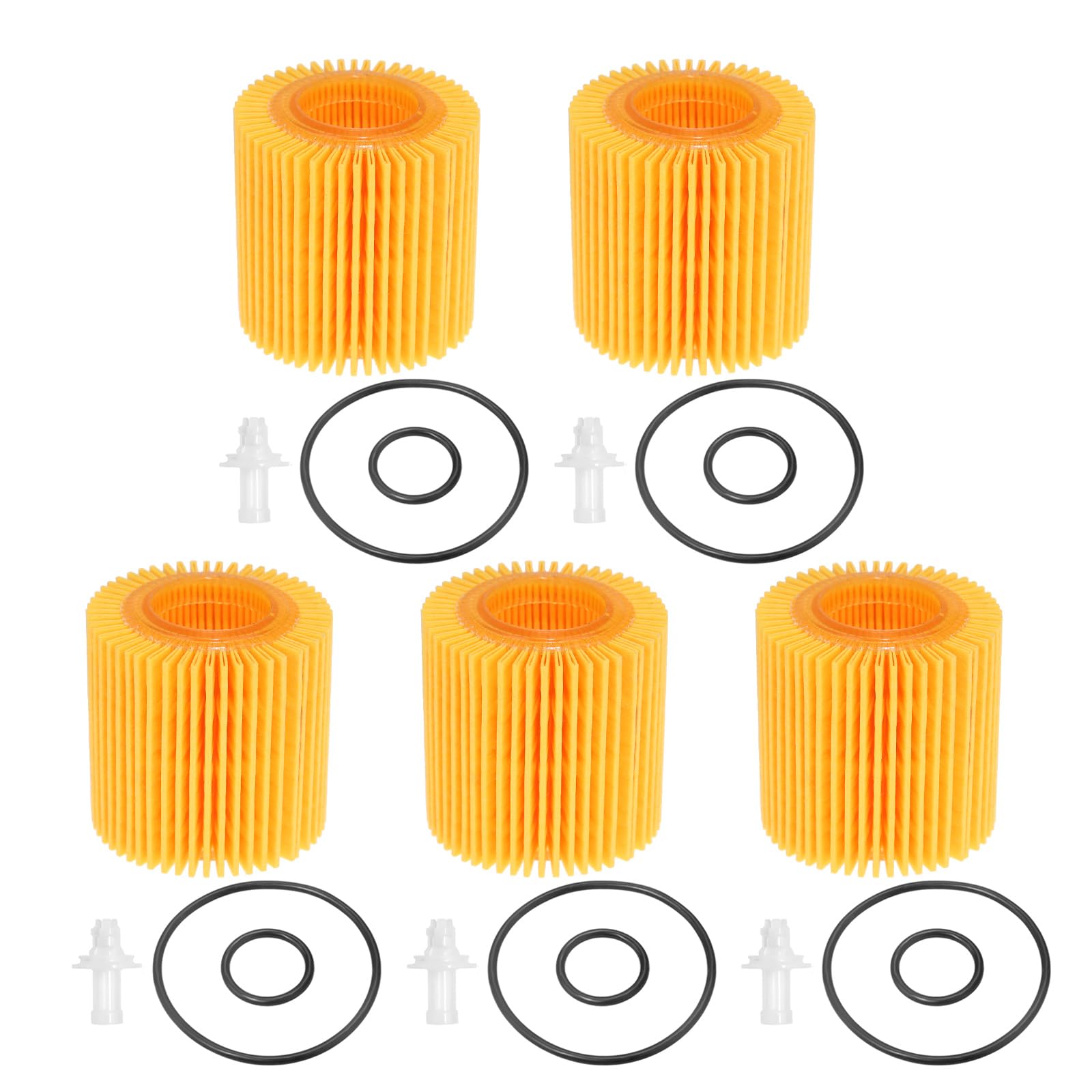 Photo 1 of Hoypeyfiy Engine Oil Filter Kit Replacement for Toyota Avalon Camry RAV4 Sienna Scion IM XD 04152YZZA1 Oil Filter Replacement for Lexus ES300h ES350 IS200t RX350 RX450h (5)
