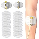 20Pcs Foley Catheter Stabilization Device, Catheter Tube Holder, Adhesive Catheter Urinary Leg Bag Legband Holder Catheter Supplies for Single/Double Tube, G Tube and Feeding Tube in Place