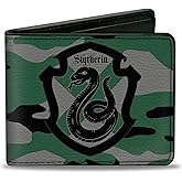 Buckle-Down Men's Bifold Wallet Harry Potter, 4.0" x 3.5"